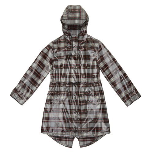 Chubasquero estampado de cuadros de la nueva colección otoño/invierno 2018/2019 de Benetton