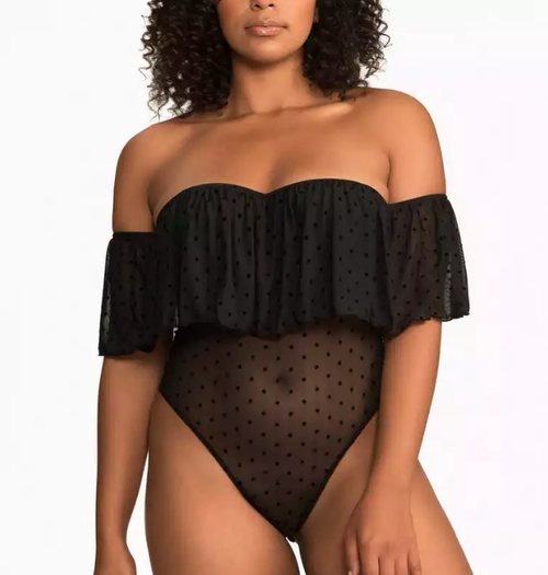 Body de hombros caídos de la colección 'SavageXFenty' de Rihanna