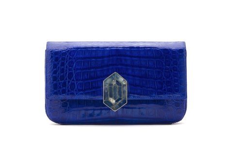 Clutch 'Eva' de piel de la colección 'Art Decó' de Solantu