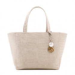 Tote bag 'Aurora' de piel de la colección 'Art Decó' de Solantu