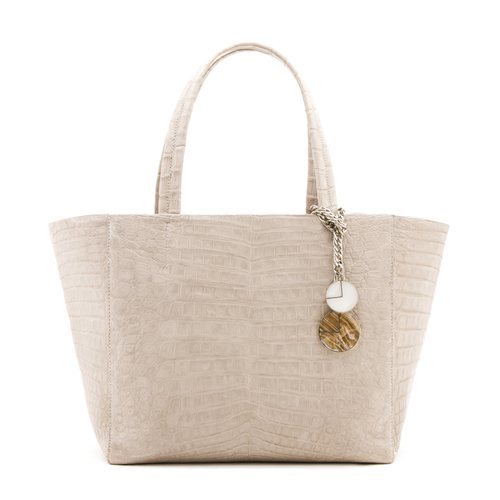 Tote bag 'Aurora' de piel de la colección 'Art Decó' de Solantu