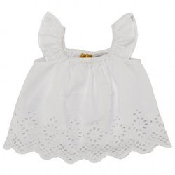 Blusa de tirantes de la colección 'Black&White' de Chicco