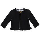 Chaqueta con cremallera de la colección 'Black&White' de Chicco