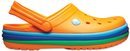 Zueco naranja de la nueva colección de mujer de Crocs 2018