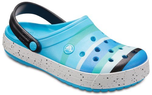 Zuecos en tonos azules de la nueva colección de mujer de Crocs 2018