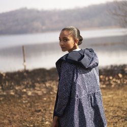 Parka 'Printed Prescott' azul de la colección primavera/verano 2018 de Woolrich