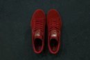 Parte aérea de las nuevas zapatillas Puma SF Suede 50 con la colaboración de Ferrari 2018