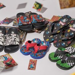 Chanclas de la nueva colección 'Vans X Marvel' de Vans