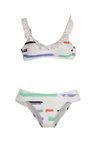 Bikini con volantes de la colección de baño primavera/verano 2018 de Dolores Promesas