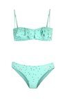 Bikini turquesa de la colección de baño primavera/verano 2018 de Dolores Promesas