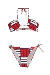 Bikini de estampado de cuadros de la colección de baño primavera/verano 2018 de Dolores Promesas