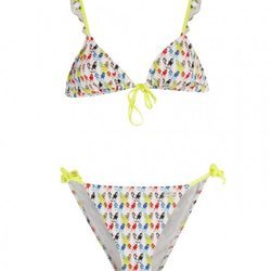 Bikini de estampado de tulas de la colección de baño primavera/verano 2018 de Dolores Promesas