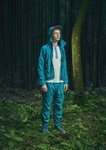 Conjunto deportivo en color azul de la nueva línea de Outdoor de la nueva colección SS19 de Woolrich
