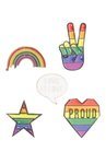 Pins con formas de la colección 'Pride 2018' de Primark