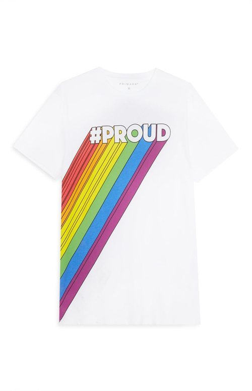 Camiseta con estampado de arcoíris de la colección 'Pride 2018' de Primark