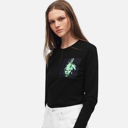 Camiseta de manga larga de la colección Calvin Klein dedicada a Andy Warhol
