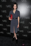 Alexa Chung con vestido sesentero de lunares