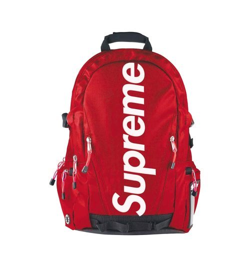 Mochila roja de la colección de Supreme Spain 2018