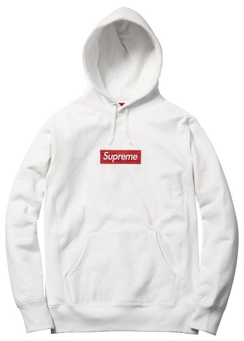 Sudadera blanca de la colección de Supreme Spain 2018