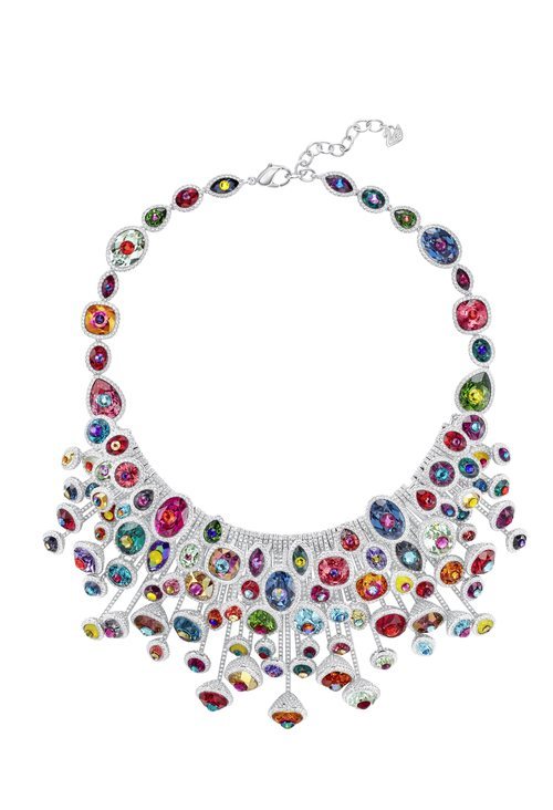 Gargantilla de colores de la nueva colección de verano de Swarovski 2018
