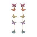 Pendientes largos de colores de la nueva colección de verano de Swarovski 2018