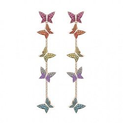 Pendientes largos de colores de la nueva colección de verano de Swarovski 2018