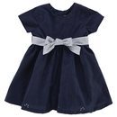 Vestido azul marino con lazo de la colección 'Have Fun' de Chicco