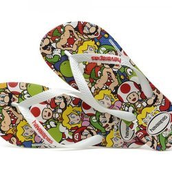 Havaianas de Mario Bros de la colección kids primavera/verano 2018