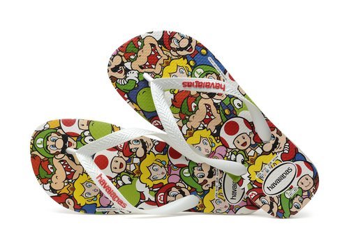 Havaianas de Mario Bros de la colección kids primavera/verano 2018