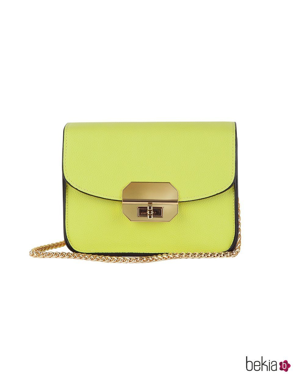 Bolso amarillo neón de la colección 'Arty Mix' de Trucco