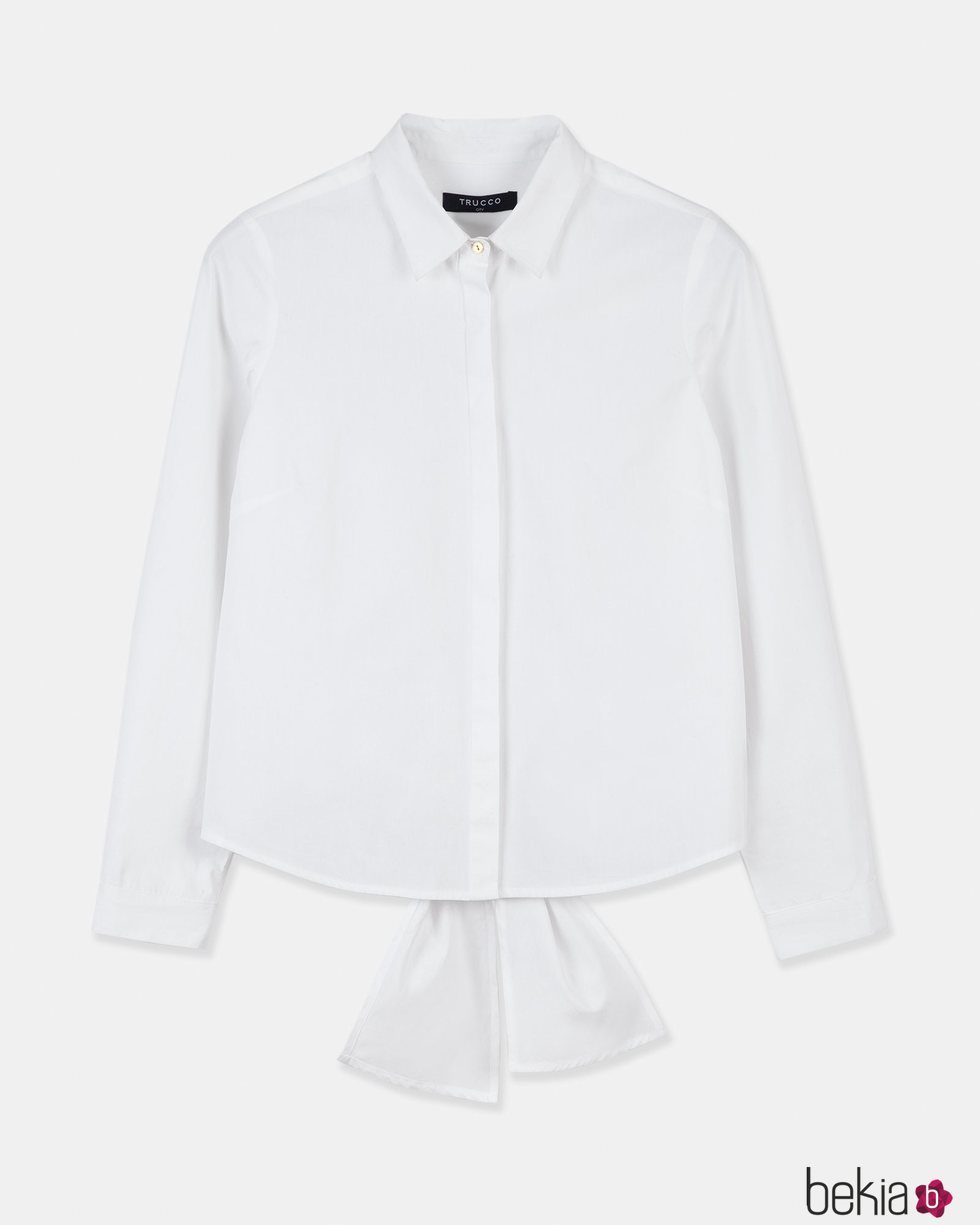Camisa blanca de la colección 'Arty Mix' de Trucco