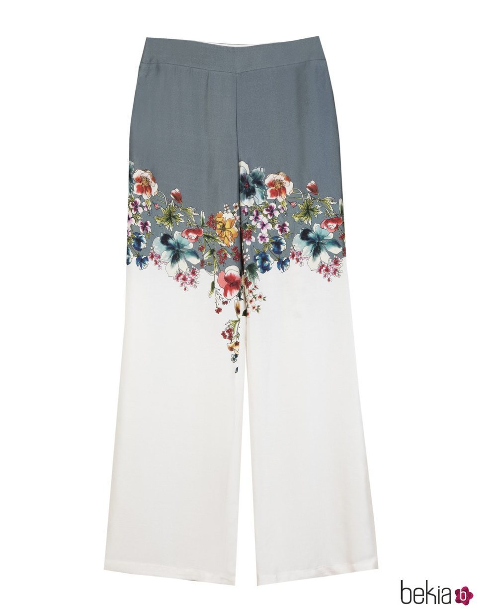 Pantalón bicolor de la colección 'Arty Mix' de Trucco