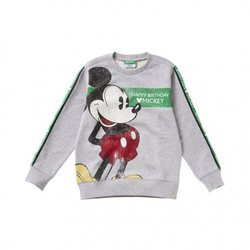 Sudadera de Mickey de la colección otoño/invierno 2018-2019 de Benetton Kids