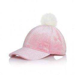 Gorra rosa de la colección otoño/inverno 2018-2019 de Benetton Kids