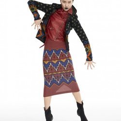 Cazadora de cuero roja de la colección otoño/inverno 2018-2019 de Desigual