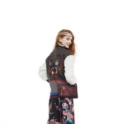 Chaqueta con mezcla de texturas de la colección otoño/inverno 2018-2019 de Desigual