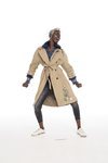 Gabardina larga de la colección otoño/inverno 2018-2019 de Desigual