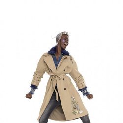 Gabardina larga de la colección otoño/inverno 2018-2019 de Desigual