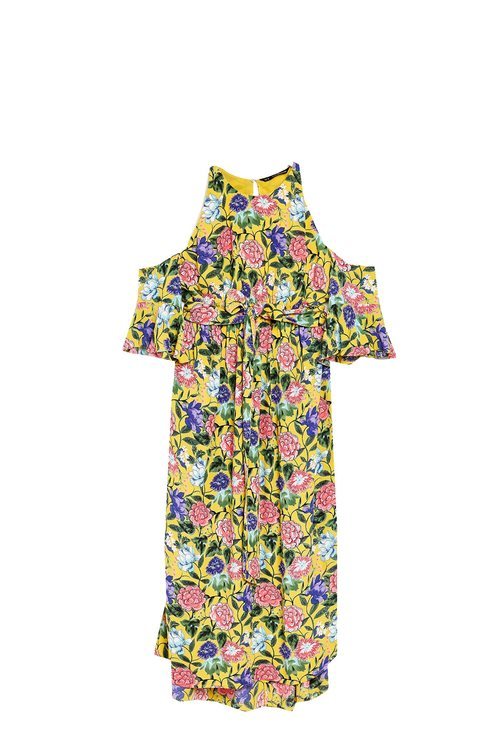 Vestido de hombros descubiertos de la colección primavera/verano 2018 de Sfera