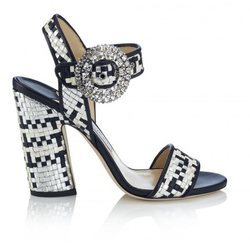 Sandalia de nappa de la colección pre-fall 2018 de Jimmy Choo