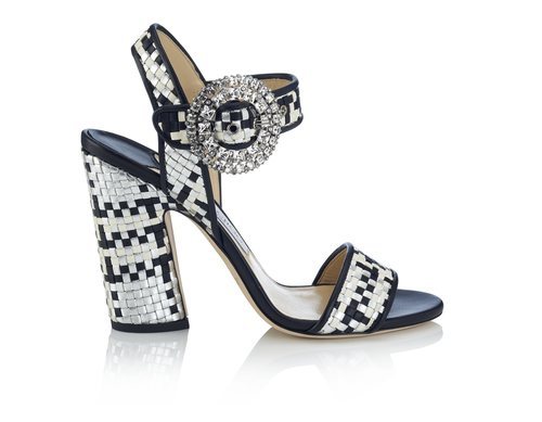 Sandalia de nappa de la colección pre-fall 2018 de Jimmy Choo