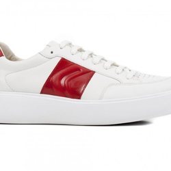 Zapatilla blanca de la colección masculina primavera/verano 2019 de Geox