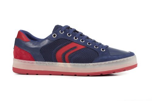 Zapatilla azul marino de la colección masculina primavera/verano 2019 de Geox