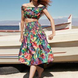 Conjunto estampado de la nueva colección de Oysho SS18
