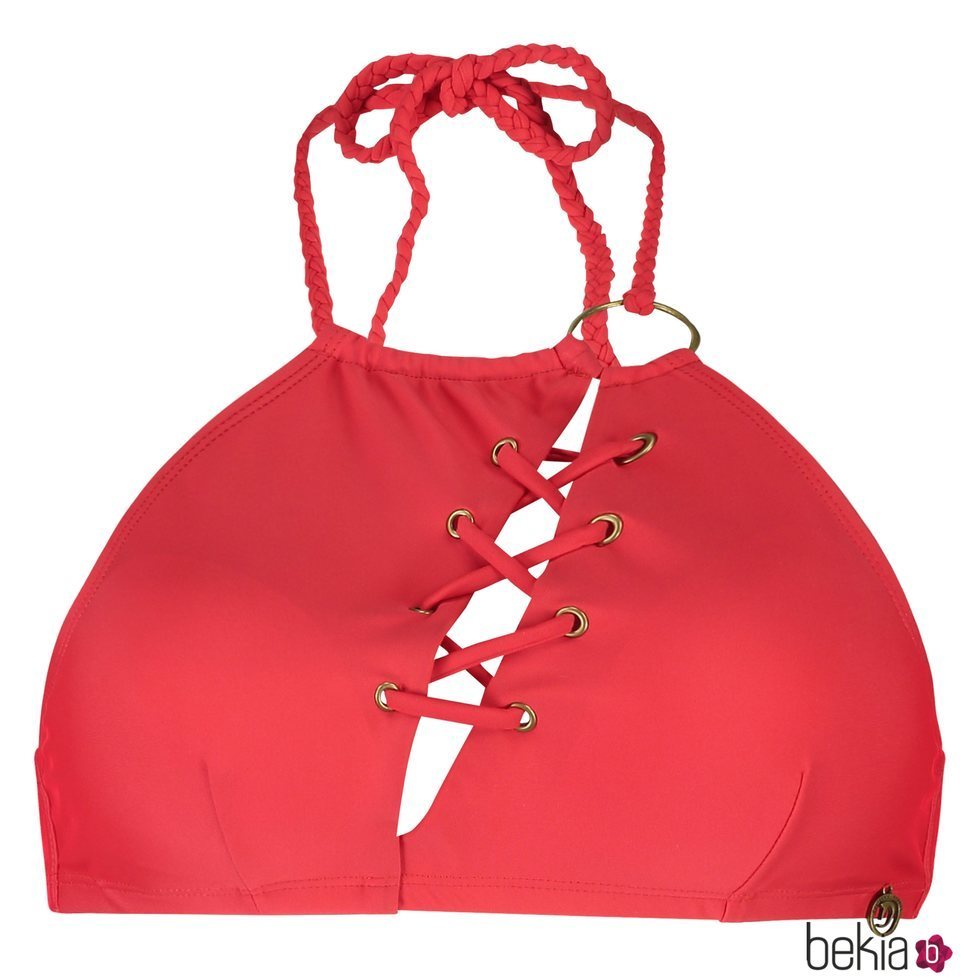 Bikini escote halter de la colección de baño 2018 de Hunckermöller