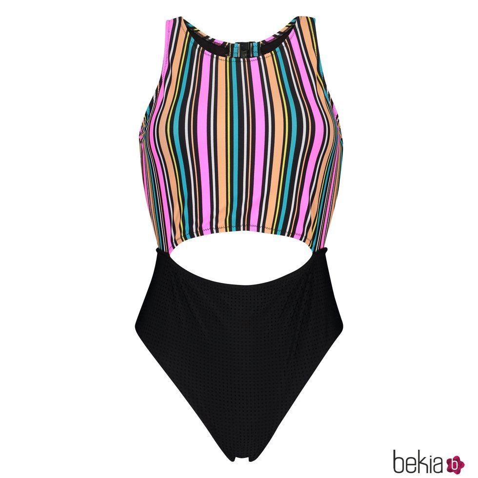 Trikini bicolor de la colección de baño 2018 de Hunckermöller