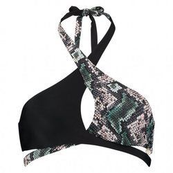 Bikini con print de serpiente de la colección de baño 2018 de Hunckermöller