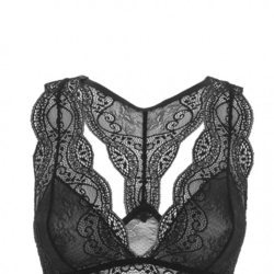 Bralette negro de la colección 'Sunsets & Palm Trees' de Black Limba