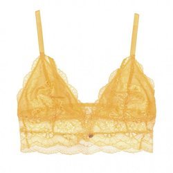 Bralette amarillo de la colección 'Sunsets & Palm Trees' de Black Limba