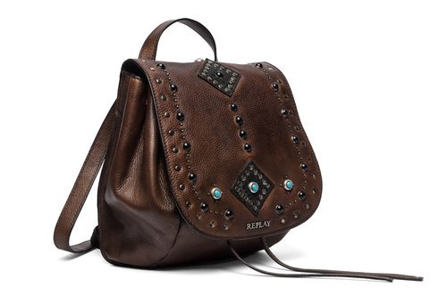 Mochila de cuero de la colección primavera/verano 2018 de Replay